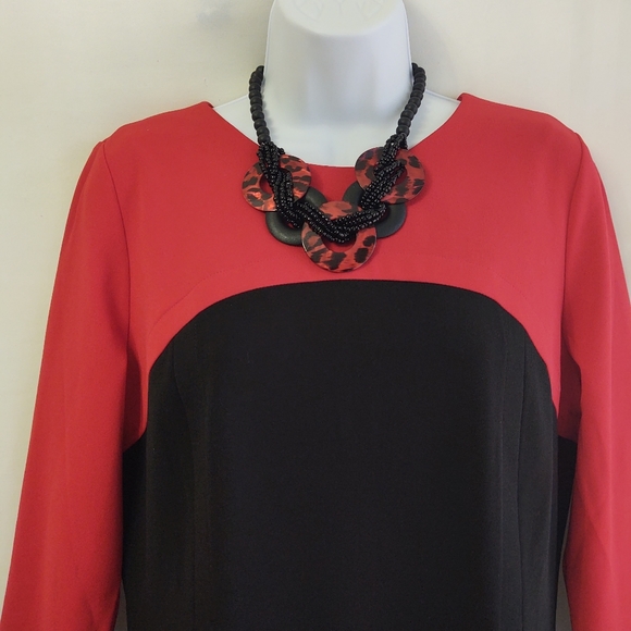 🆕 Tommy Hilfiger Colorblock Dress,12. New With Tags,save $60. - Picture 7 of 8